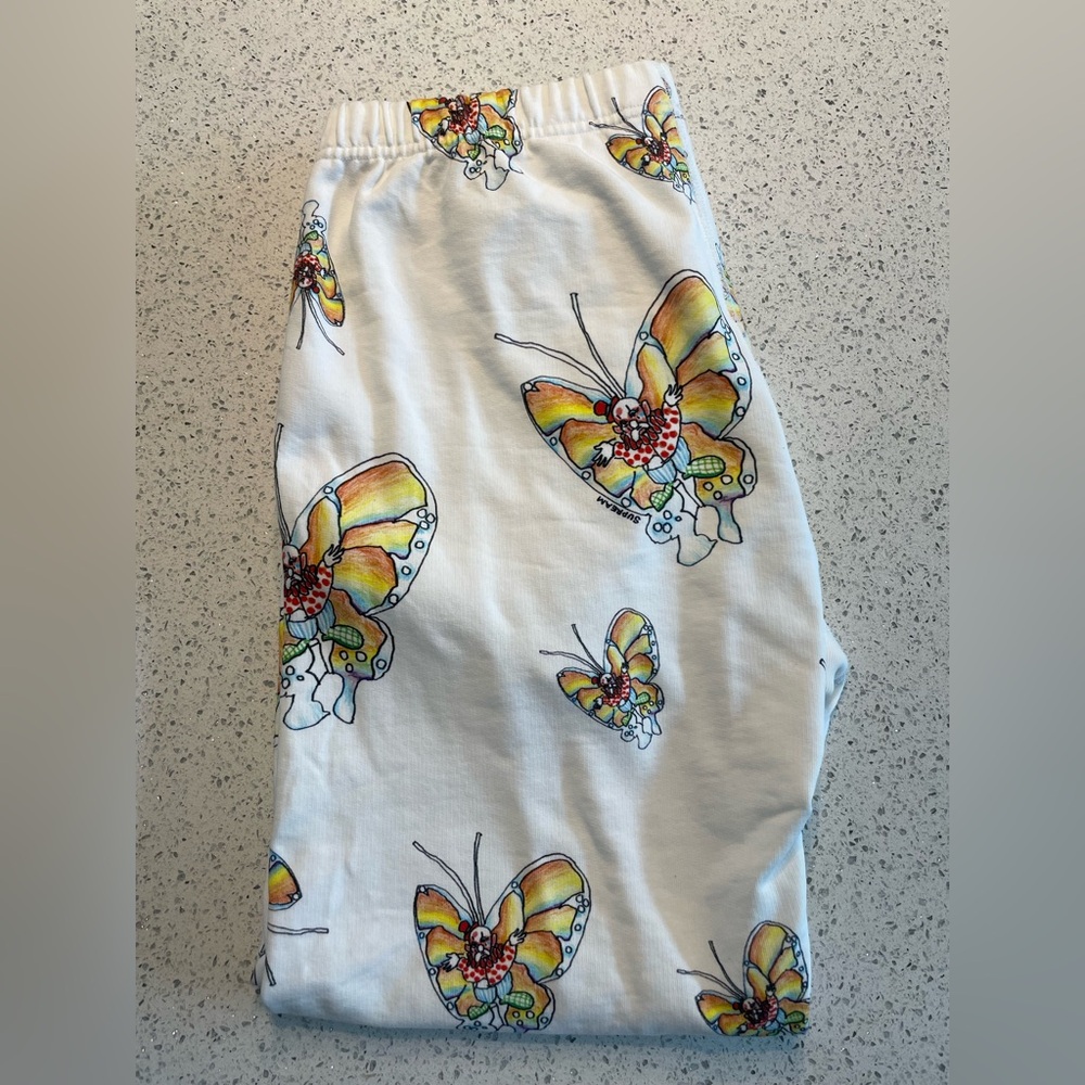 Supreme x Gonz butterfly sweatpant size small RARE